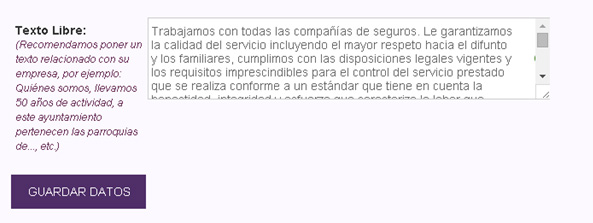 Texto libre