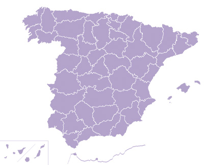 Mapa de Espaa